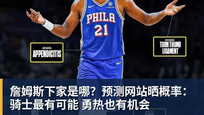 米兰体育詹姆斯下家是哪？预测网站晒概率：骑士最有可能 勇热也有机会