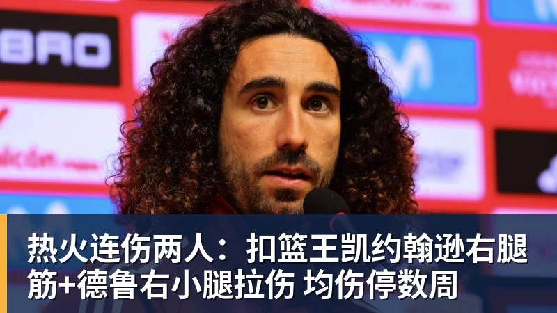 米兰体育热火连伤两人：扣篮王凯约翰逊右腿筋+德鲁右小腿拉伤 均伤停数周